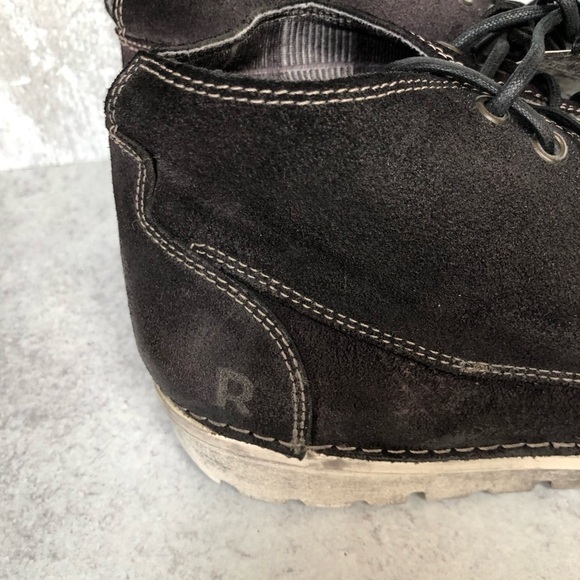 Roan By BedStu Black Oiled Suede Leather Handfinished Shoes Tobias 11.5 NIB - Picture 7 of 14